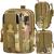 Borseta sport de brau, impermeabila, cu prindere la curea, 18x12x5cm, verde camuflaj Household NewTrend