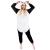 Pijama tip salopeta pentru adulti, model Panda, marime M Household NewTrend