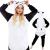 Pijama tip salopeta pentru adulti, model Panda, marime M Household NewTrend
