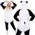 Pijama tip salopeta pentru adulti, model Panda, marime M Household NewTrend