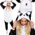Pijama tip salopeta pentru adulti, model Panda, marime M Household NewTrend
