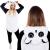 Pijama tip salopeta pentru adulti, model Panda, marime M Household NewTrend