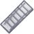 Set 3 organizatoare sertar pliabile pentru sosete/lenjerie, gri Household NewTrend