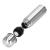 Cana termos cu pahar, perete din inox dublu izolat, 1000ml, 32cm, argintiu Household NewTrend