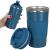 Cana termos calatorie, perete din inox dublu izolat, 500ml, 9x16.5cm, albastru Household NewTrend