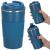 Cana termos calatorie, perete din inox dublu izolat, 500ml, 9x16.5cm, albastru Household NewTrend
