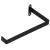 Suport hartie igienica din otel cu sertar depozitare, sistem montare inclus, 22cm, negru bej Household NewTrend