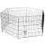 Tarc pentru animale de companie, din fier, forma configurabila, cu usa de acces, 3XL, 165x85x73cm, negru Household NewTrend