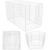 Tarc pentru animale de companie, din fier, forma configurabila, cu usa de acces, 4XL, 184x100x93cm, alb Household NewTrend