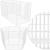 Tarc pentru animale de companie, din fier, forma configurabila, cu usa de acces, 4XL, 184x100x93cm, alb Household NewTrend