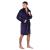 Halat de baie pentru barbati pana la genunchi, marimea M/L, mov Household NewTrend