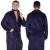 Halat de baie pentru barbati pana la genunchi, marimea M/L, mov Household NewTrend