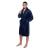 Halat de baie pentru barbati pana la genunchi, marimea L/XL, albastru marin Household NewTrend
