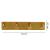 Cuier de baie pentru prosoape, montare fara gaurire, otel, 4 agatatori, 24x4.5cm, auriu Household NewTrend