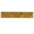 Cuier de baie pentru prosoape, montare fara gaurire, otel, 4 agatatori, 24x4.5cm, auriu Household NewTrend