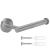 Suport hartie igienica din otel, sistem montare inclus, 16cm, argintiu lucios Household NewTrend