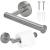 Suport hartie igienica din otel, sistem montare inclus, 16cm, argintiu lucios Household NewTrend
