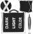 Cos de rufe cu 3 compartimente, cadru aluminiu, 68x40x60cm, 146 litri, negru Household NewTrend