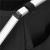 Cos de rufe cu 3 compartimente, cadru aluminiu, 68x40x60cm, 146 litri, negru Household NewTrend
