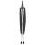 Cos de rufe cu 3 compartimente, cadru aluminiu, 68x40x60cm, 146 litri, negru Household NewTrend