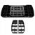 Stepper aerobic fitness, ajustabil 3 nivele, sarcina 350 kg, 28x68x20cm, negru si gri Household NewTrend