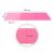 Saltea fitness groasa pentru antrenamente gimnastica, pliabila, 180x60x5,5cm, roz Household NewTrend