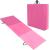 Saltea fitness groasa pentru antrenamente gimnastica, pliabila, 180x60x5,5cm, roz Household NewTrend