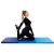 Saltea fitness groasa pentru antrenamente gimnastica, pliabila, 180x60x5,5cm, albastru Household NewTrend