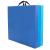 Saltea fitness groasa pentru antrenamente gimnastica, pliabila, 180x60x5,5cm, albastru Household NewTrend