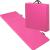 Saltea fitness groasa pentru antrenamente gimnastica, pliabila, 180x60x5cm, roz Household NewTrend