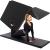 Saltea fitness groasa pentru antrenamente gimnastica, pliabila, PVC, 180x60x5cm, negru Household NewTrend