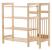 Pantofar din bambus cu 4 rafturi, suport de umbrele, 74x28x66cm, natur Household NewTrend