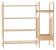 Pantofar din bambus cu 4 rafturi, suport de umbrele, 74x28x66cm, natur Household NewTrend