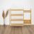 Pantofar din bambus cu 4 rafturi, suport de umbrele, 74x28x66cm, natur Household NewTrend