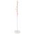 Cuier tip pom din metal, baza marmura, 6 agatatoare, 172cm, alb si maro Household NewTrend