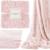 Patura pufoasa si calduroasa pentru 2 persoane, 220x240cm, roz Household NewTrend