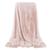 Patura pufoasa si calduroasa pentru 2 persoane, 220x240cm, roz Household NewTrend