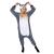 Pijama tip salopeta pentru adulti, model Lemur, marime L Household NewTrend