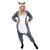 Pijama tip salopeta pentru adulti, model Lemur, marime S Household NewTrend