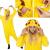Pijama tip salopeta pentru adulti, model Pikachu, marime M Household NewTrend