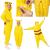 Pijama tip salopeta pentru copii, model Pikachu, marime 130-140 cm Household NewTrend
