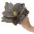 Set 5 ornamente pentru bradul de Craciun, stea Poinsettia, 23cm, gri auriu Household NewTrend