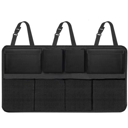 Organizator pentru spatarul masinii, cu 8 buzunare, 88x46cm, negru Household NewTrend