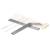 Set 8 paie metalice argintiu, reutilizabile, cu husa depozitare si perii curatat, 215x6 mm Household NewTrend