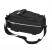 Geanta portbagaj bicicleta, 1 compartiment si 2 buzunare laterale, 38x14x16cm, negru cu elemente reflectorizante gri Household NewTrend