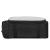 Geanta portbagaj bicicleta, 1 compartiment si 3 buzunare laterale, 40x20x17cm, negru cu elemente reflectorizante gri Household NewTrend