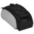 Geanta portbagaj bicicleta, 1 compartiment si 3 buzunare laterale, 40x20x17cm, negru cu elemente reflectorizante gri Household NewTrend