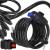 Lant antifurt bicicleta si trotineta, inchidere cheie, lungime 180 cm, Otel, Negru Household NewTrend