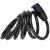 Lant antifurt bicicleta si trotineta, inchidere cheie, lungime 180 cm, Otel, Negru Household NewTrend