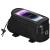 Geanta bicicleta impermeabila, cu buzunar pentru telefon, 19x10x10cm, negru Household NewTrend